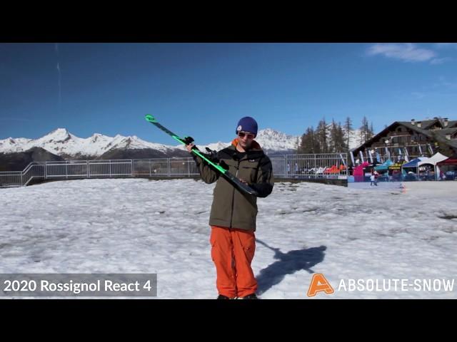 2019 / 2020 | Rossignol React 4 Skis | Video Review