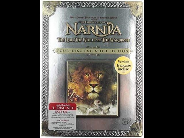 Opening to Narnia The Lion, the Witch and the Wardrobe Extended Edition (2005, 2006) DVD 2006