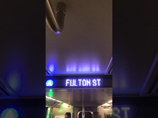 The Next Stop Is Fulton Street