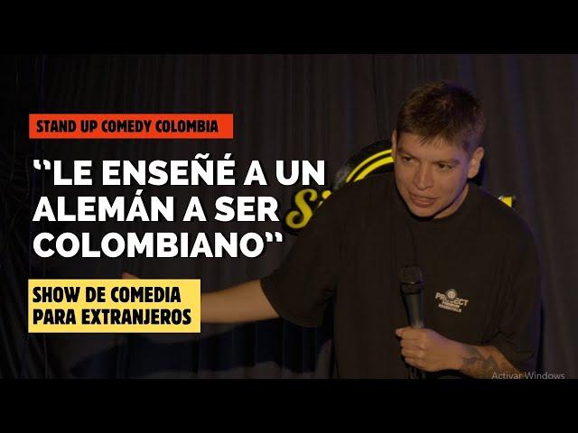 Le enseñé a un alemán a ser colombiano - Diego Martinez - Stand Up Comedy Colombia