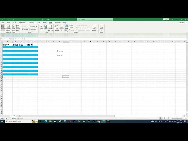 How To Pin a Row in Excel