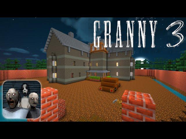 GRANNY 3 HOUSE IN MINECRAFT