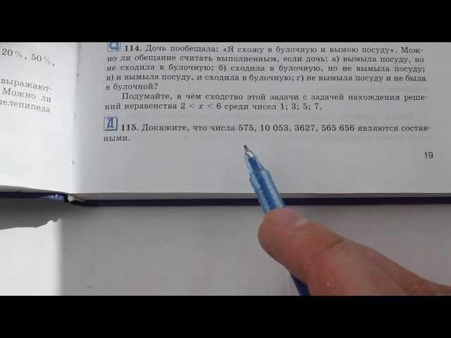 Задача №115. Математика 6 класс Виленкин.