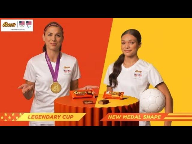 Reeses Picking Between Alex Morgan And Sofia Smith 2024 Commercial