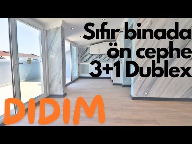 Didim satılık sıfır binada 3+1 dublex daire | Yatırıma uygun yeni yapı #satılık #daire