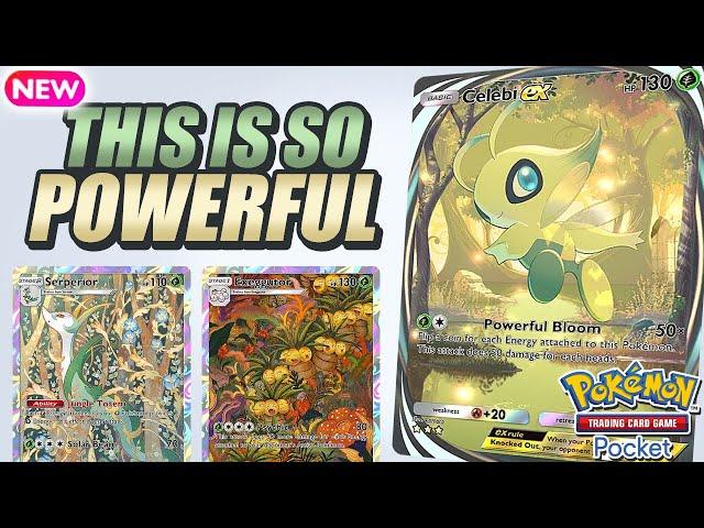 UNDEFEATED! Join the DARK SIDE with this CELEBI & SERPERIOR Deck! Pokemon TCG Pocket