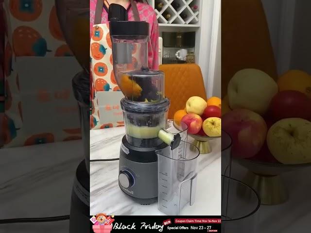  Fresh, nutritious juice at your fingertips.