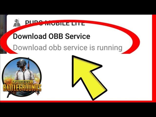 Pubg Mobile || OBB Service Is Running Problem Solved in Android part1