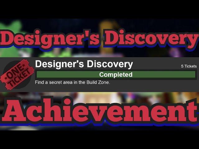 Designer's Achievement | The Pizzeria Roleplay: Remastered | Roblox