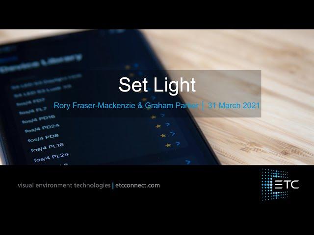 Ready, Set, Light! Introducing ETC's Set Light App UK