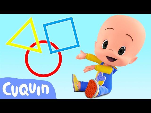 Learn the shapes with Cuquin! | Educational videos for children