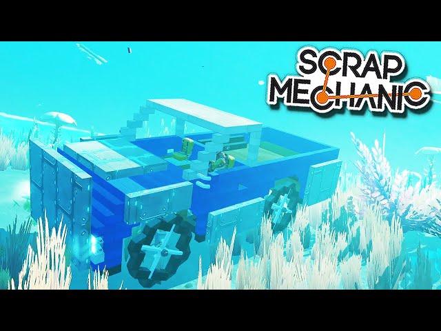 ПОЛНЫЙ ТЕСТ ФИЗИКИ ВОДЫ в 0.5.0 | SCRAP MECHANIC