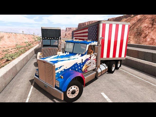 Truck Crashes #1 - BeamNG DRIVE