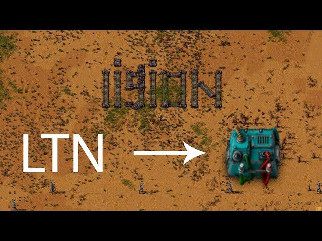 Factorio LTN как настроить ПОЕЗД ПО ЗАПРОСУ