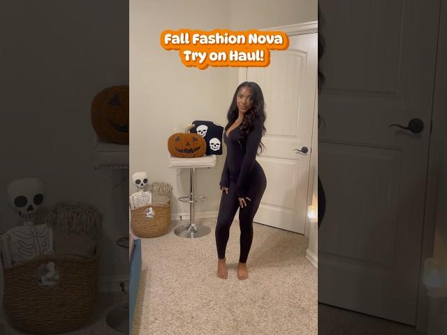 Fall Fashion Nova Try On Haul  Full video is on my channel!  #tryonsheinhaul #ootd