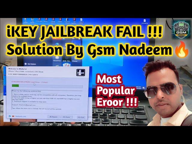 iKey Jailbreak Fail!!! Solutions By Gsm Nadeem Latest