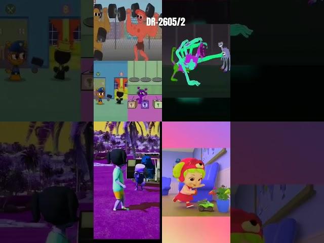 MUSCLE GYM, PIANOSAURUS, BABY POLICE, SPIDERMAN COFFIN DANCE SONG COVER @duniaremixs #shorts