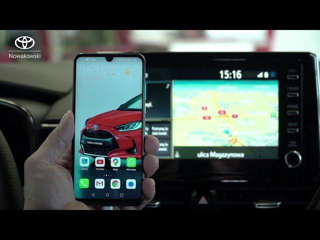 Jak połączyć nasz telefon z Toyotą? Bluetooth / Android Auto&Apple Car Play