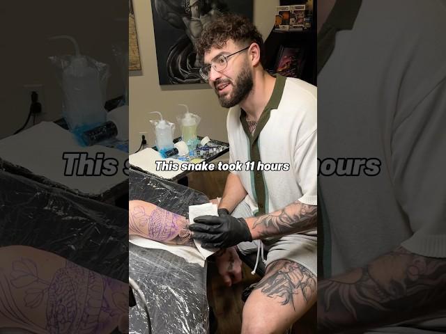 Scales take forever, to book/inquire text (234)855-4988 #tattoo #tattoofun