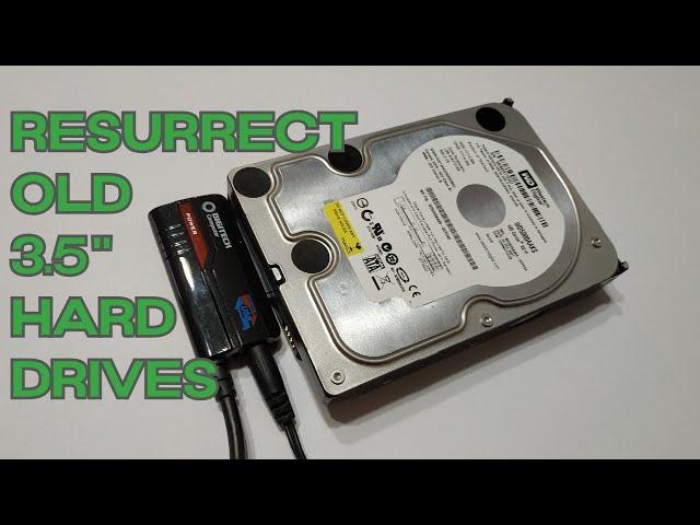 How to Recover Data from an Old 3.5" Desktop Hard Drive