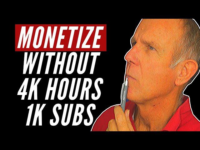 How to MONETIZE YOUTUBE videos WITHOUT 4000 Hours and 1000 Subscribers 2020