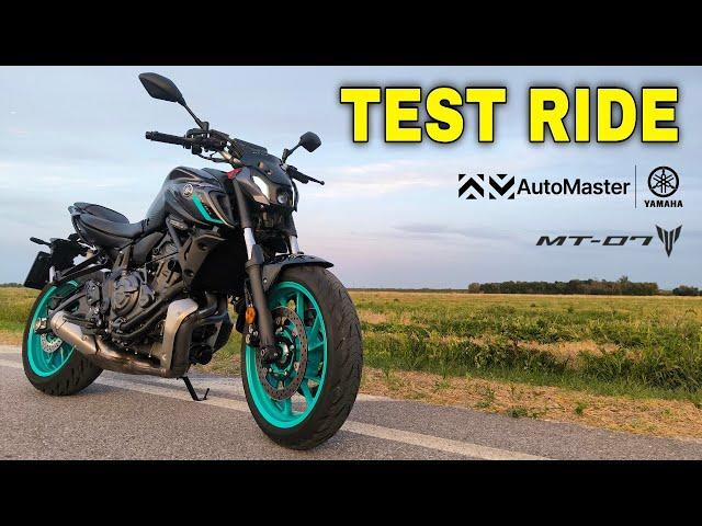 Test ride YAMAHA MT-07 2024 - Recensione completa dopo 1500 km