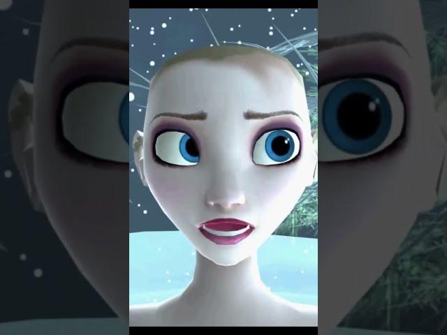 Frozen "Where’s my hair?"  #elsa #frozen #frozen2 (Headphone Warning)