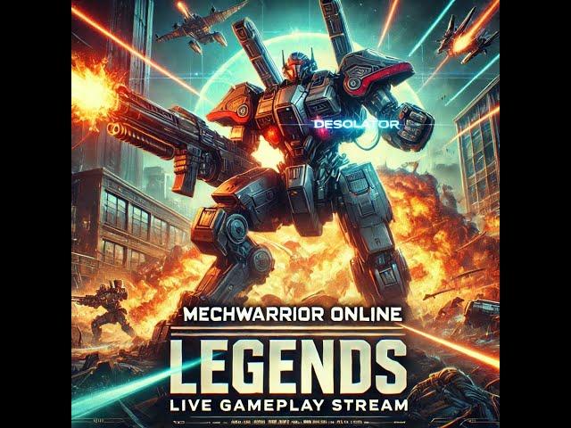 MechWarrior Online™ Legends – PC – first time playing – 2K 60FPS, No Camera Gameplay