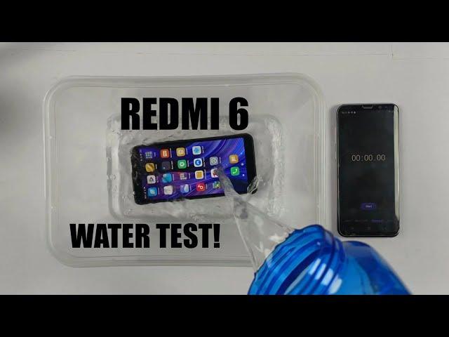 Xiaomi Redmi 6 Water Test! Let's See If Redmi 6 is Waterproof Or Not?