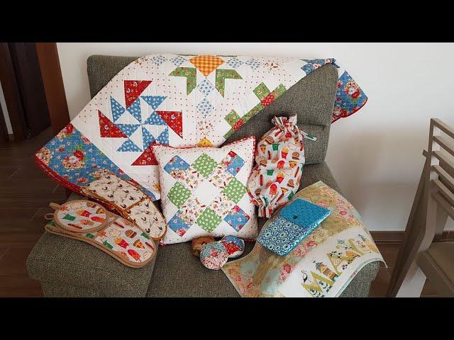 Итоги весны 2024. Пэчворк. Лоскутное шитьё. #patchwork #пэчворк