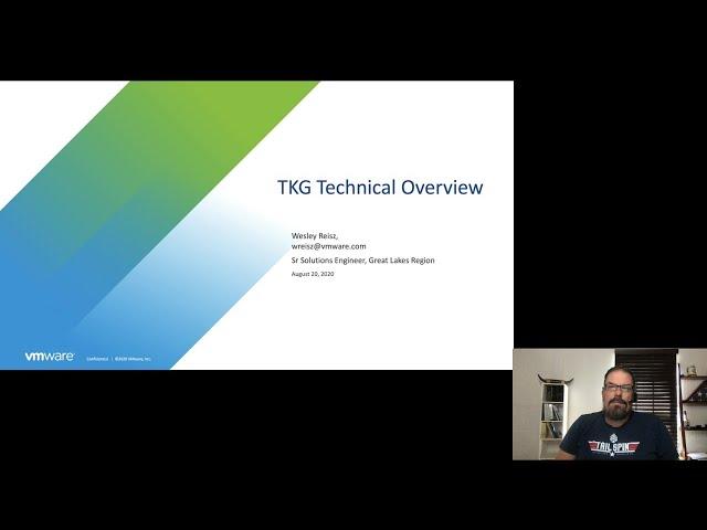 TKG Technical Architecture Overview