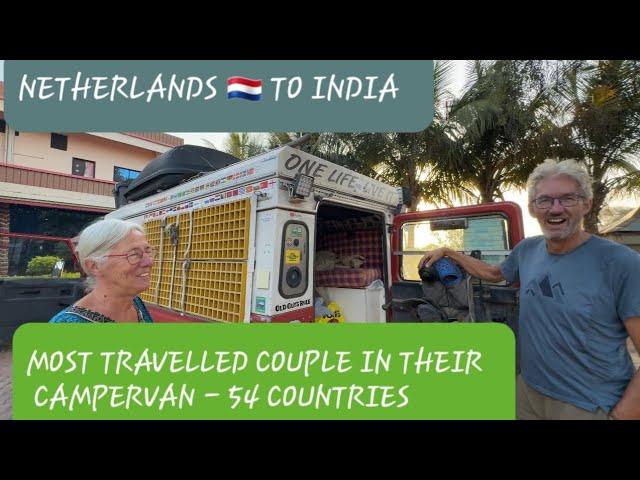 Most travelled Couple in Van life |Camper-van |Netherlands to India | #worldtour #byroad #campervan