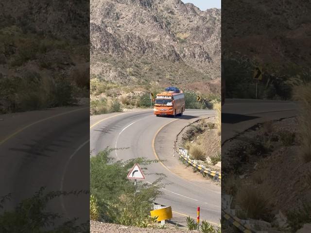 Super Shandar Daewoo Bh116 Bus Arrives Karachi From Khuzdar Service Daily Area Near Bela #Daewoo #