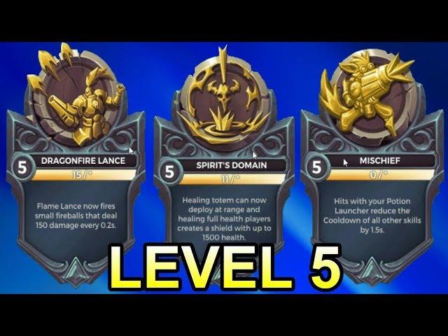 ALL 34 NEW OB64 Legendary Cards (LEVEL 5 / LEVEL 10) - Paladins PTS