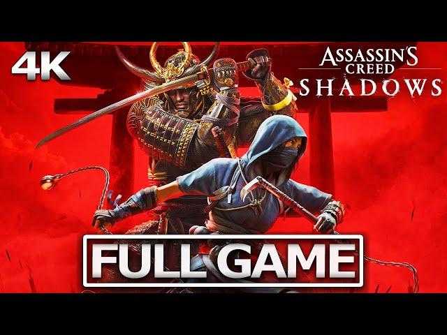 ASSASSIN'S CREED SHADOWS Full Gameplay Walkthrough / No Commentary【FULL GAME】4K 60FPS Ultra HD