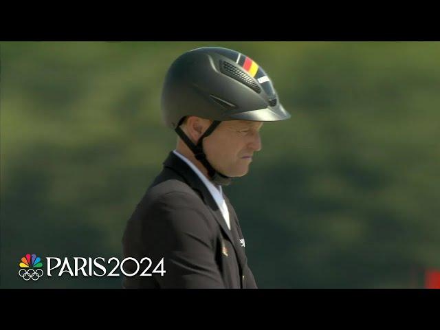 Germany's Michael Jung sets record with eventing gold medal | Paris Olympics | NBC Sports