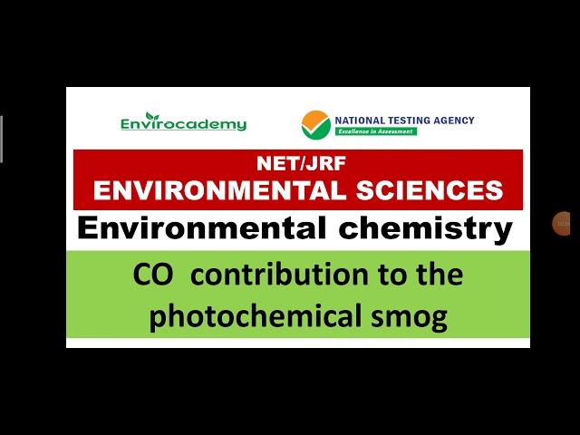 Environment science UGC NET JRF| envirocademy