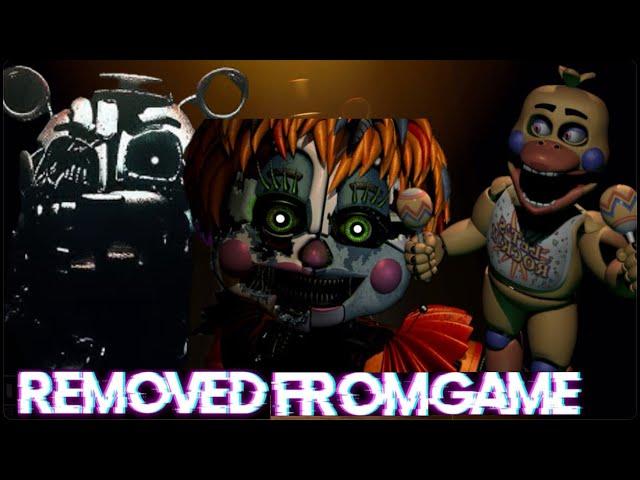 REMOVED and UNUSED Fnaf Content 2