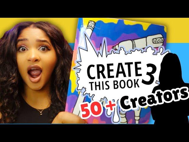 THE BIGGEST ART COLLAB ON YouTube! Create This Book 3