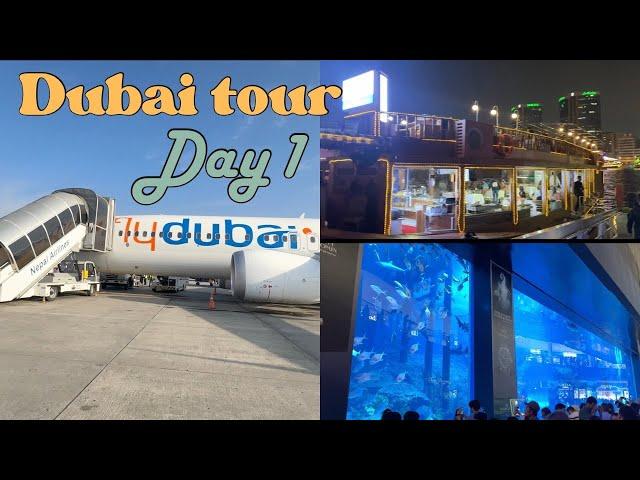 NEPAL TO DUBAI || FIRST INTERNATIONAL TOUR WITH BUDI || DHOW CRUISE DINNER || DUBAI AQUARIUM ||4K