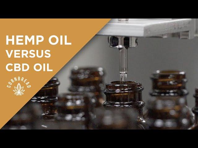 Hemp Oil vs CBD Oil: What's the Difference?