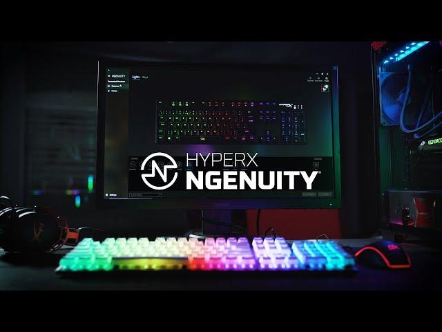 HyperX RGB Keyboard and Mouse Macro and Profile Setup Software - HyperX NGENUITY