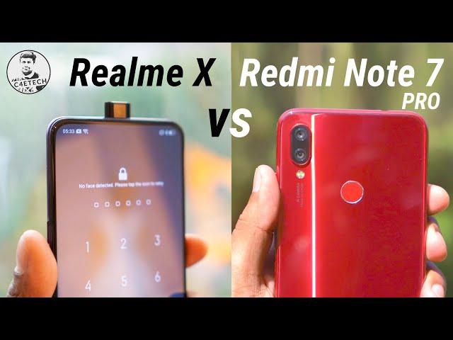 Realme X vs Redmi Note 7 Pro Comparison - What’s Different?