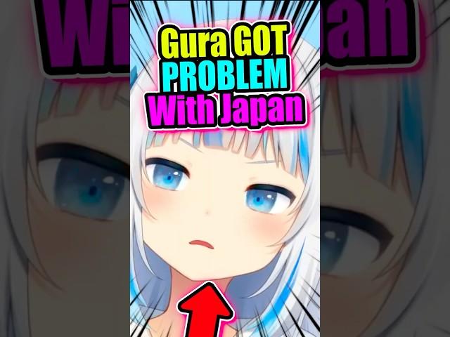 So Gura is MORE CUTE IN JAPAN?!#gawrgura #envtuber #vtuber #shorts #hololive
