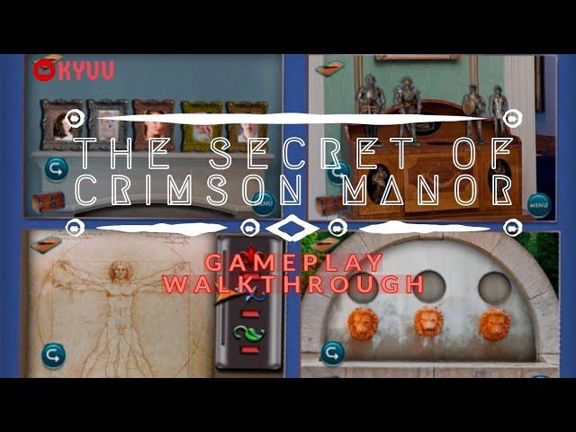 KYUU - The Secret of Crimson Manor [MediaCity Games LLC] | Puzzle - Gameplay Walkthrough