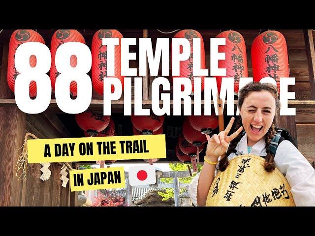 What a day looks like walking the 88 Temple Pilgrimage in JAPAN