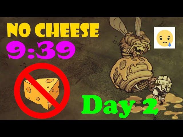 NO CHEESE Solo Bee Queen Speedrun in 9:39 (Day 2, seeded) [Don't Starve Together]