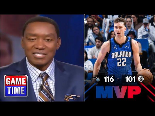 NBA Gametime reacts to Orlando Magic gets their second win in a row after beat Brooklyn Nets 116-101