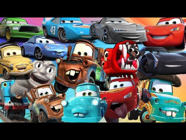 Looking For Disney Cs Lightning McQueen, Wrong Head Disney Cars, Mater, Chick, Hudson, Keys