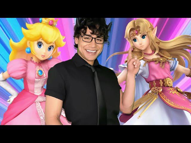 Zelda vs Peach! Who slays more?